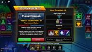 A new game mode called Tournament is now available in Anime Vanguards (Image via Roblox)